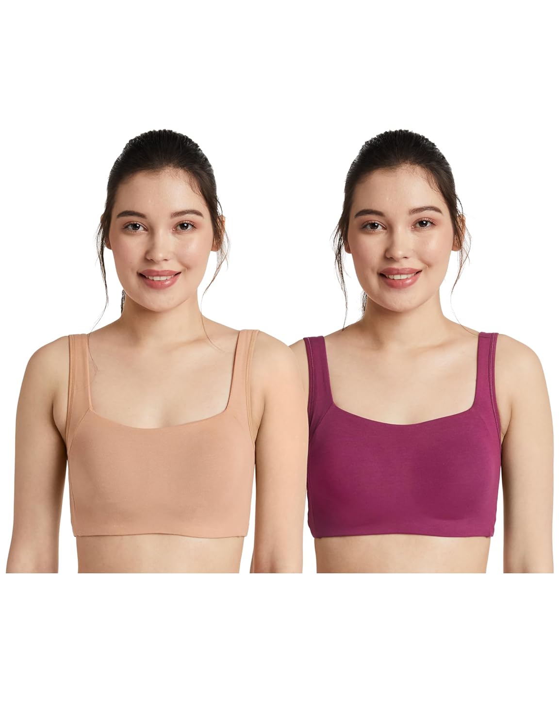 Amazon Brand – Symbol Women’s Cotton Stretch Non Padded Wire Free Full Coverage Slip On Bra Amazon Brand – Symbol Women’s Cotton Stretch Non Padded Wire Free Full Coverage Slip On Bra