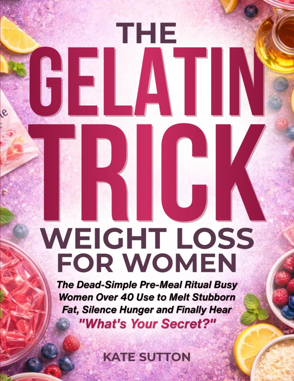The Gelatin Trick Weight Loss for Women: The Dead-Simple Pre-Meal Ritual Busy Women Over 40 Use to Melt Stubborn Fat, Silence Hunger and Finally Hear "What's Your Secret?"