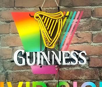 ギネスビールネオンサイン パネルサイン GUINNESS ギネスビールネオンサイン パネルサイン GUINNESS Amazon.co.jp