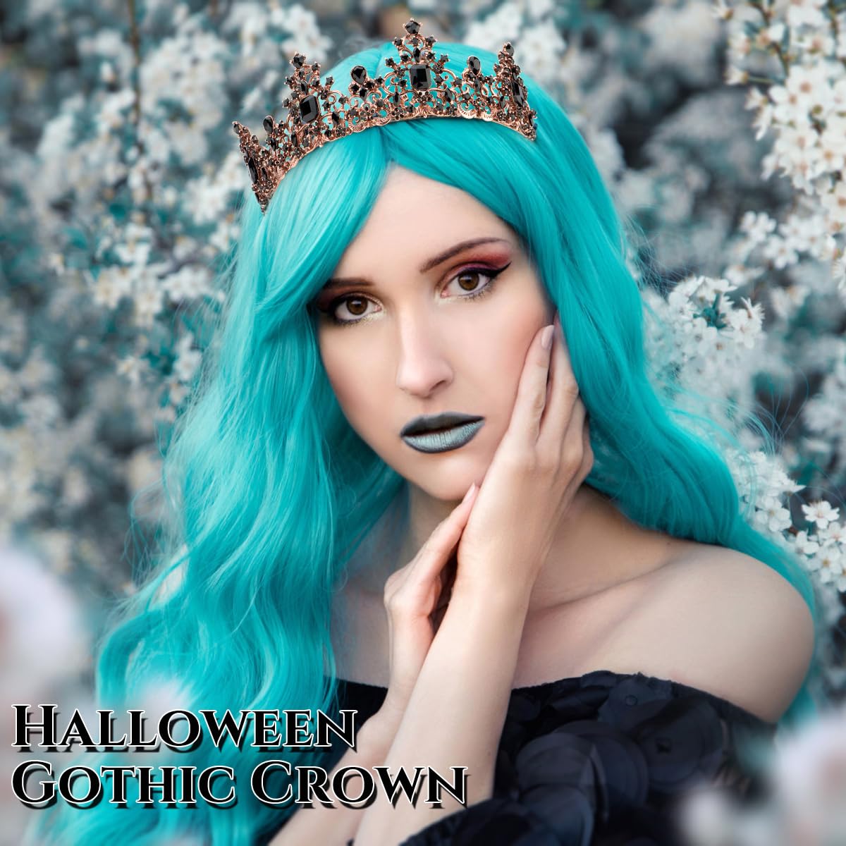 Bridal Crown Crystal Queen Crown Full Round Girls Tiara Baroque Tiaras  Sparkly AB Rhinestone Princess Carnival, image size:1200x1200