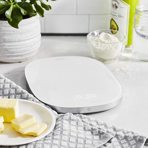 Miniatura 5 de ZWILLING Enfinigy - Báscula digital de alimentos para cocina, peso máximo de 22 libras, gramos y onzas, precisión de 0.00 oz, color blanco