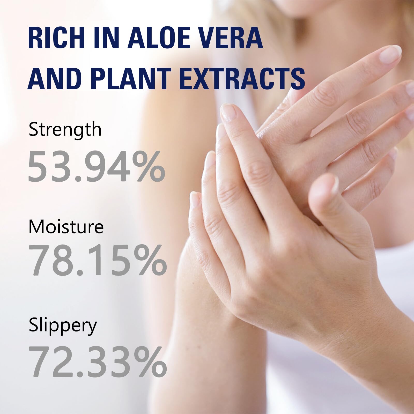 100 ml Aloe Vera Hand Cream - Gentle Hand Cream For Very Dry Hands, Hand Moisturiser With Natural Aloe & Vitamin E, Hands Gel For Sensitive Skin, Aloe Vera Gel For Skin Care, Hand Cream For Women - Image 2