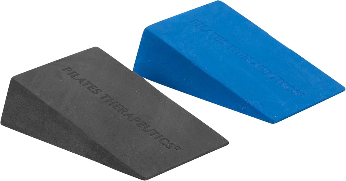Activ-Wedge Set of 2 Pilates Workout Blocks, Reformer Accessories | Studio-grade Pilates equipment built for home gym or professional studio use.