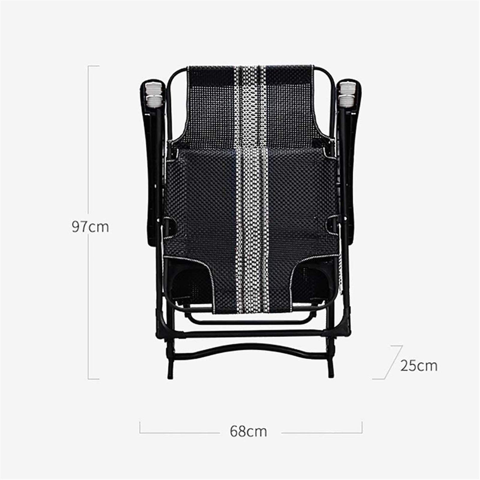 Lettino Prendisole Leggero Pausa Pranzo Multifunzionale Per Il Tempo Libero Per Adulti Ufficio Siesta Bed Home BackreDeck Sedia Da Spiaggia Portatile Da Campeggio, Carico 200kg Comfortable anniversary