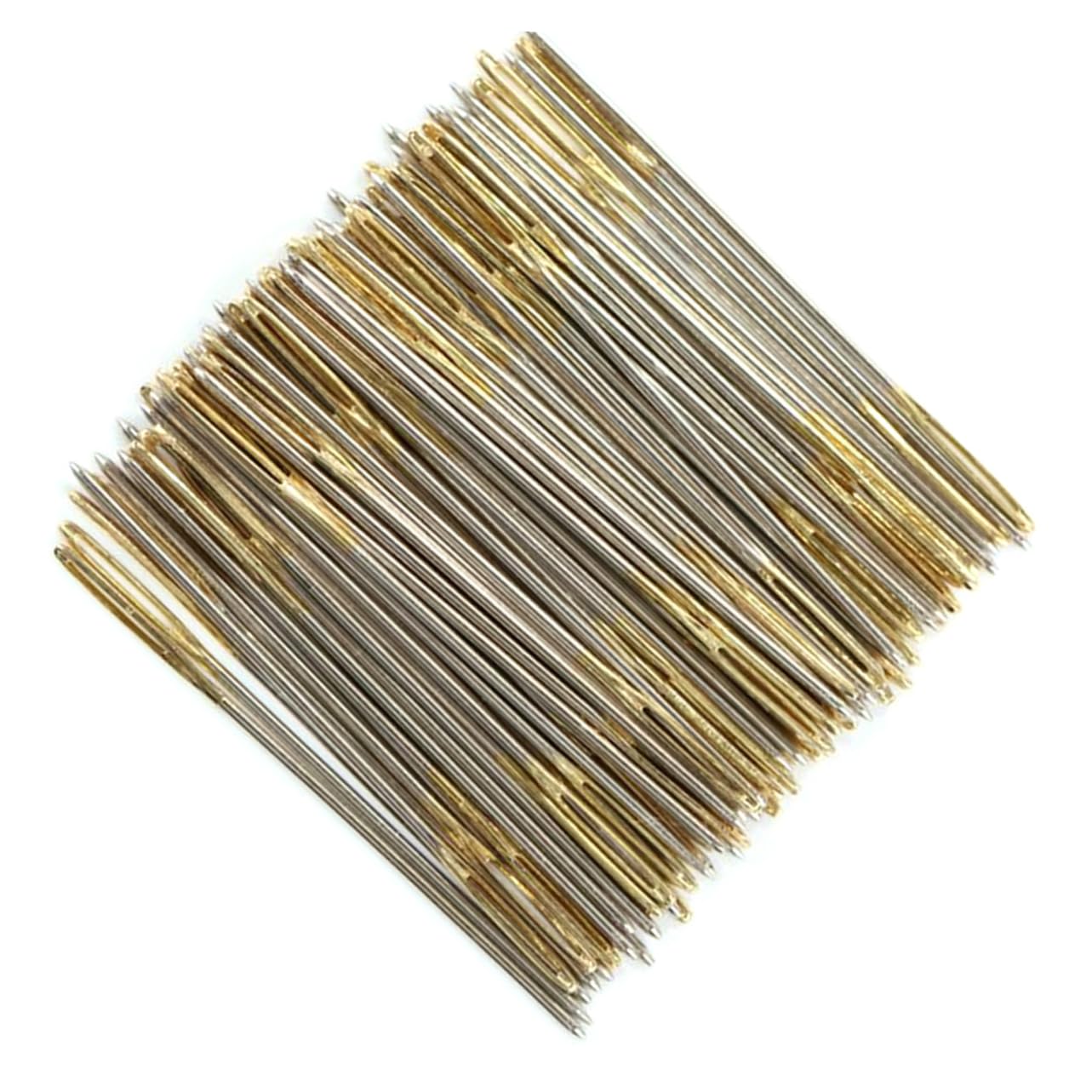 SEWACC Headed Needles 100pcs Set for Upholstery Embroidery Darning Quilting Crafting