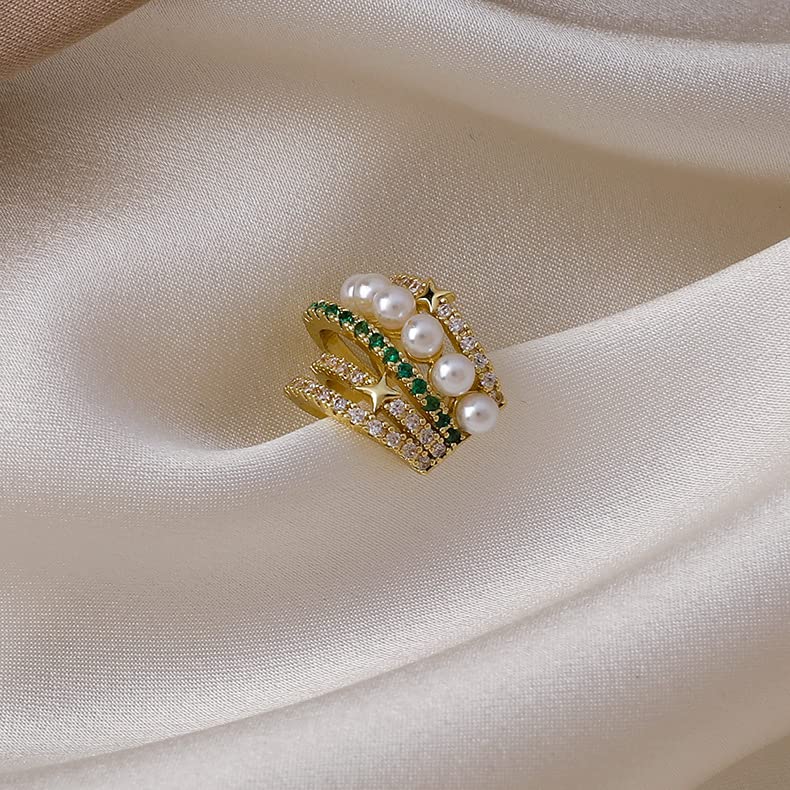 pearl ear cuff earring for women girl4