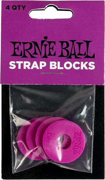 ERNIE BALL (アーニー・ボール) STRAP BLOCKS 5618&5620 レビュー｜紫&オレンジのハロウィンカラー！ / TOP 紫