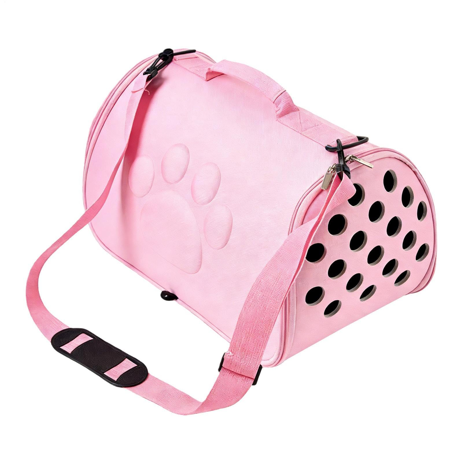 Transportín Suave Para Gatos Bolsa De Salida Con Correa De Hombro Para | Bolsa Ligera Para Cachorros De Salida Para Viajes, Exteriores, Avión, Camping, Veterinario, Urbano Y Senderismo