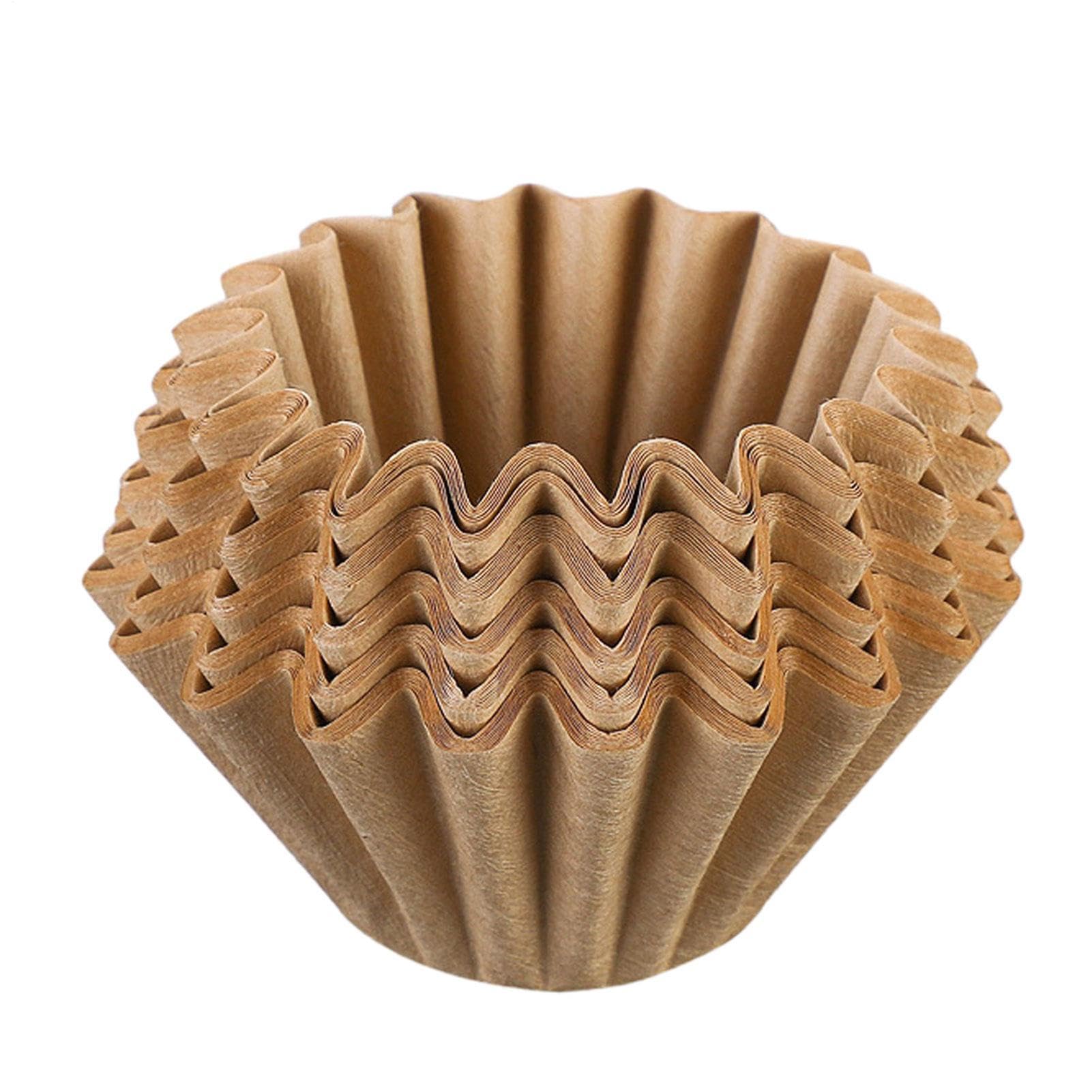 4er-Pack Wiederverschließbare Kaffeefilter Aus Naturzellstoff – 400 Stück, Einzeln Verpackt, Für Mokkakanne, Nachhaltig & Aromaschonend