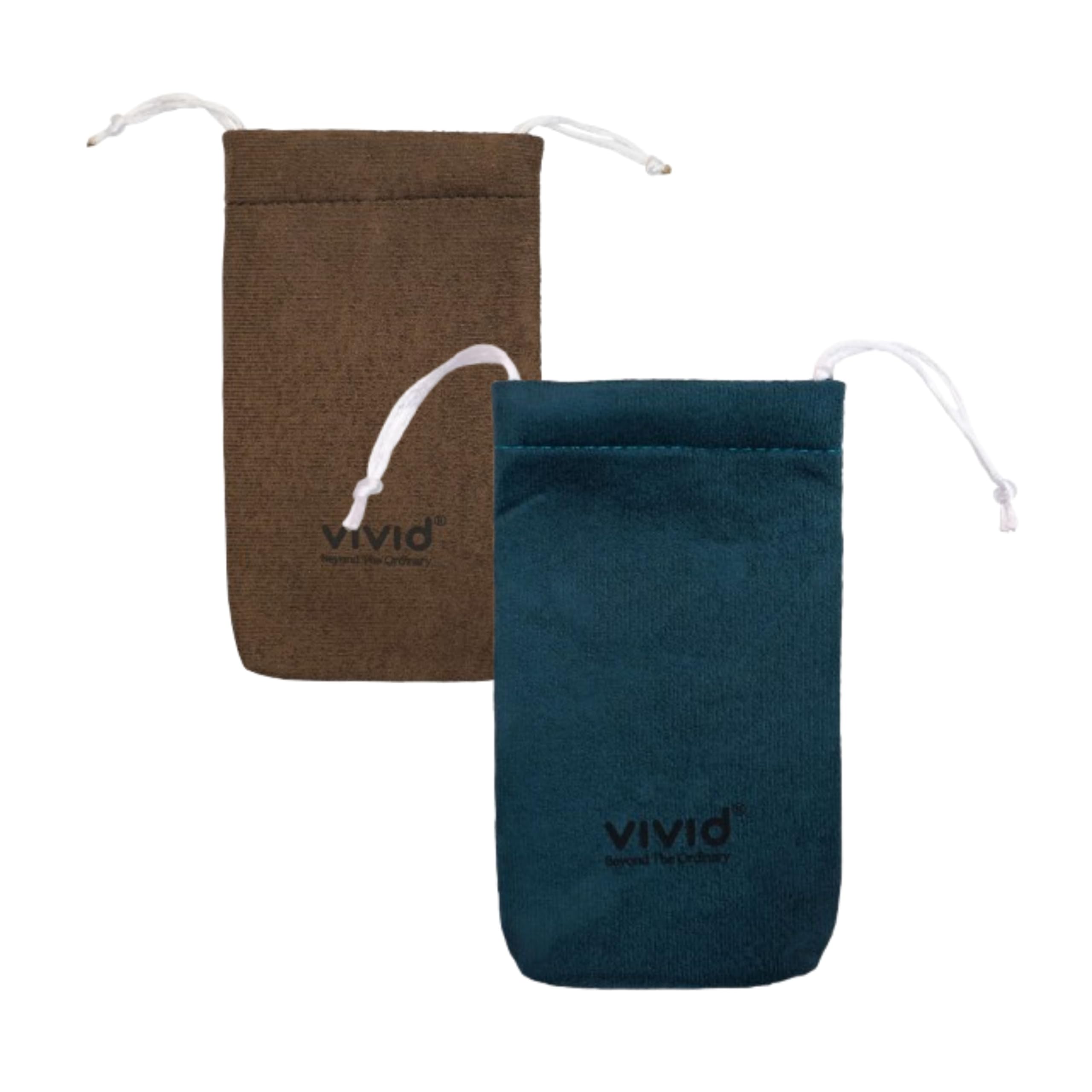 Unisex Adult Soft Microfiber Velvet Pouch for Sunglasses & Eyeglasses – Multipurpose Case for Spectacles, Earphones, Makeup & Accessories | Closure – Dori