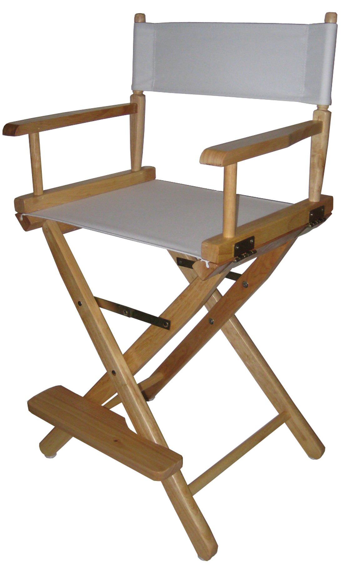 Casual Home 24-Inch Director Chair, Natural Frame