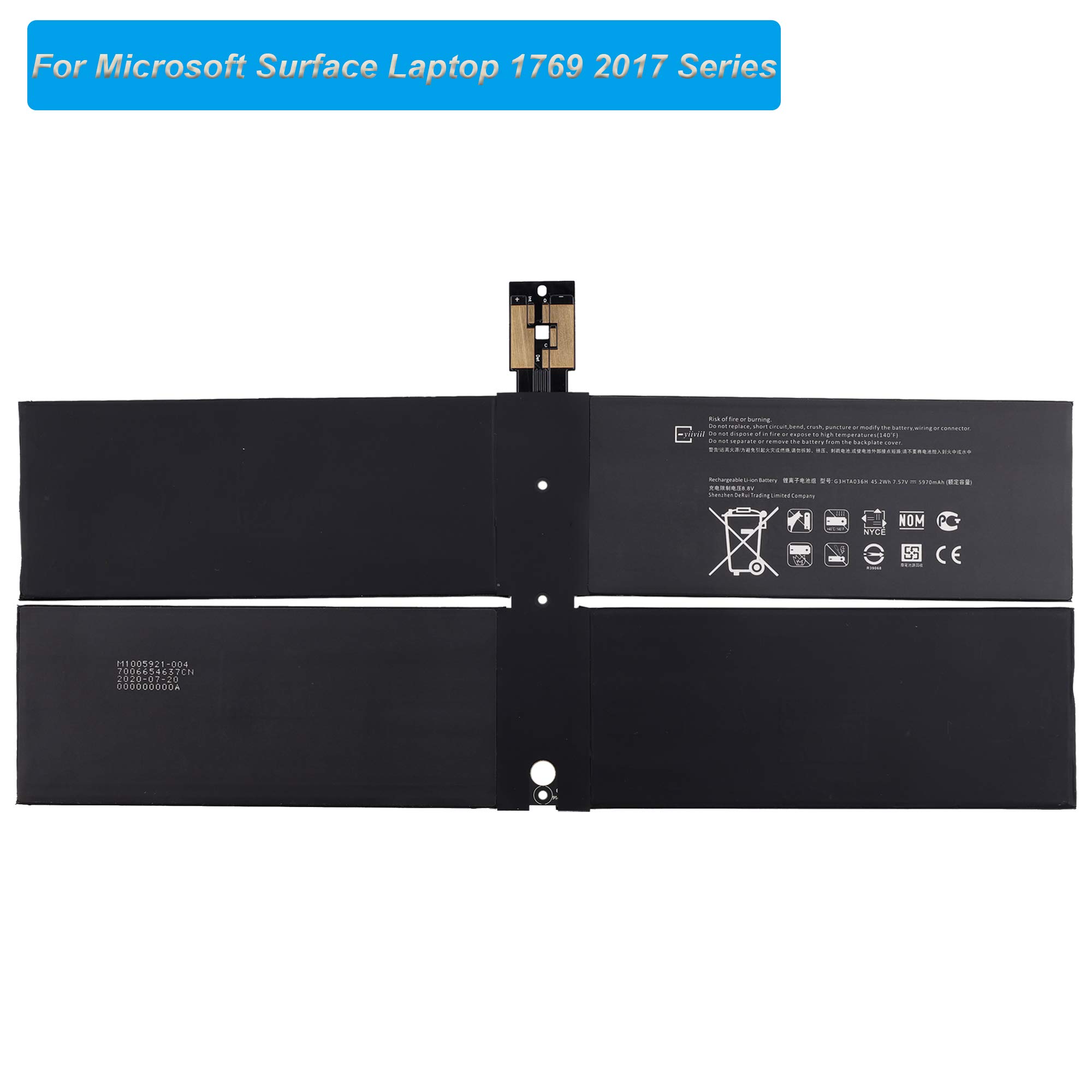 Amazon.com: E-YIIVIIL Replacement Battery G3HTA036H Compatible