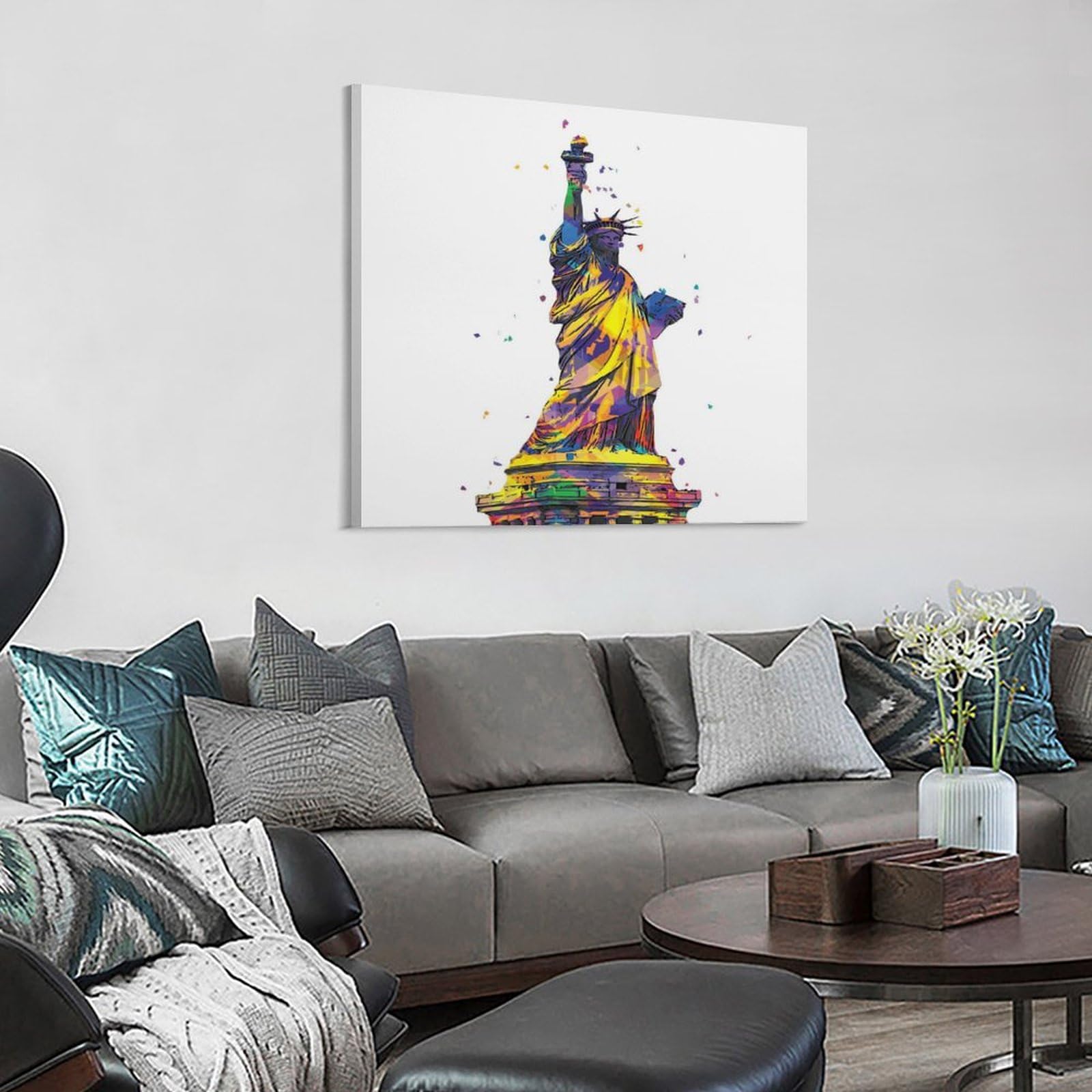 Amazon.co.jp: インテリア 絵画 モダンアート おしゃれ 自由の女神