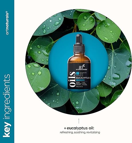 Miniatura 3 de Aceite esencial de eucalipto de ArtNaturals para aroma terapia 40 onzas 3 piezas grado terapéutico 100  puro y aceites naturales incluye nuestras