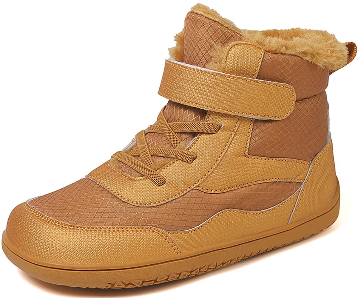HSNA Botas de Invierno para Niños Niñas Botas Forro Cálido Impermeables Antideslizantes, talla 25-37 EU