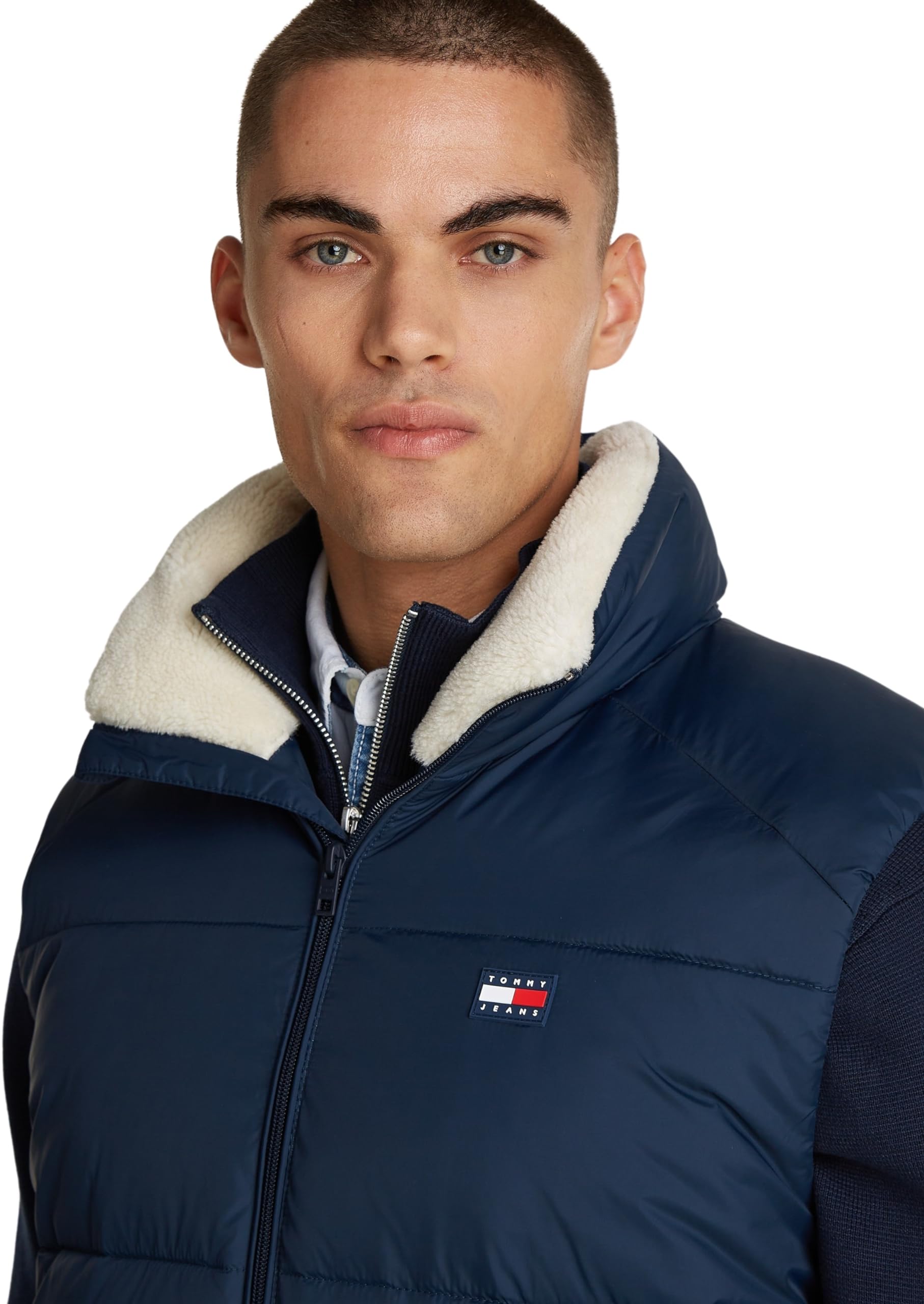 Tommy Jeans Chaleco Hombre Vail Puffer Vest Acolchado