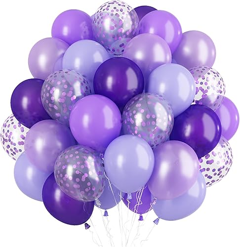 Miniatura 1 de Paquete de 50 globos de confeti de copo de nieve de 12 pulgadas, azul y blanco, globos cromados plateados y azules para fiesta de cumpleaños, fiesta