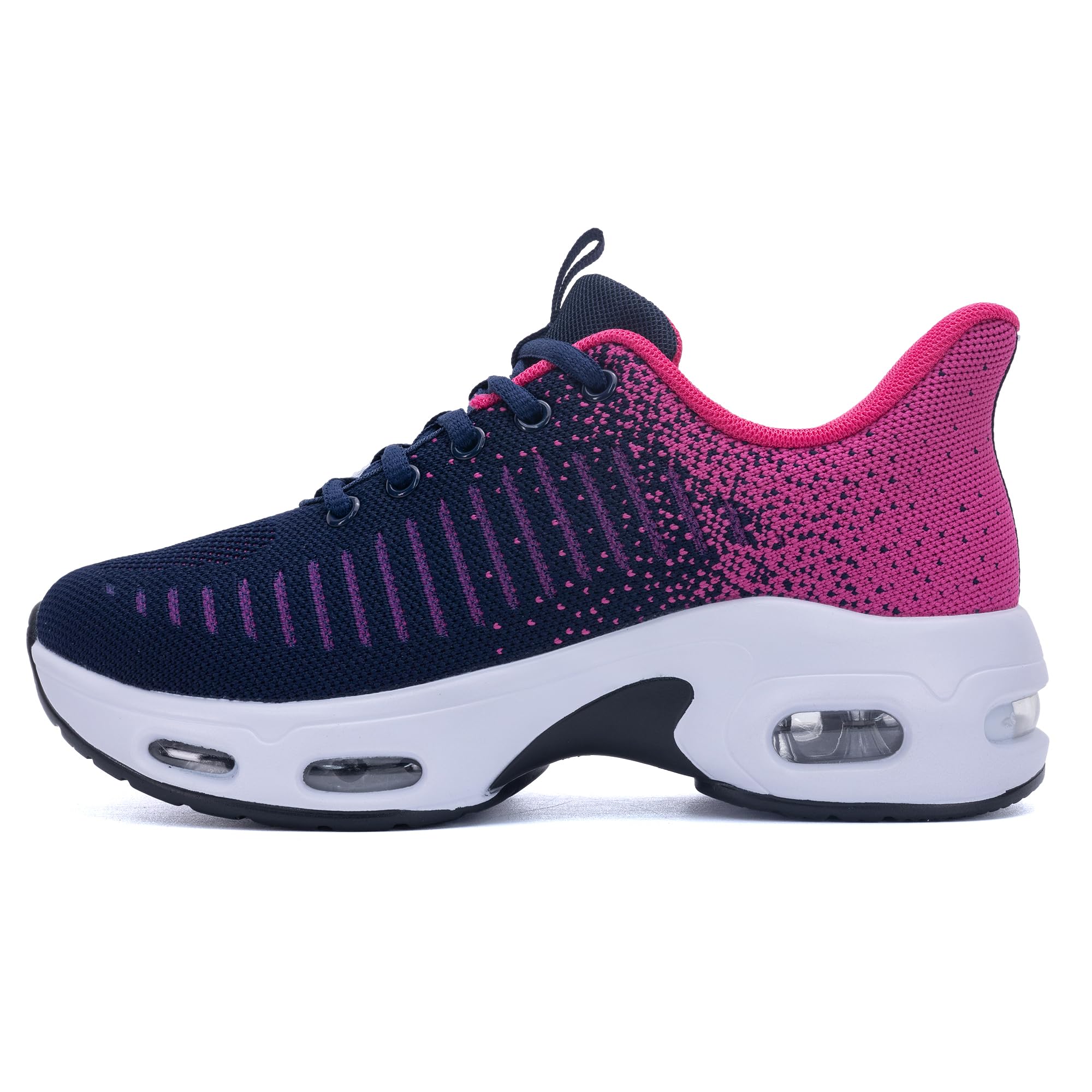 Photo 1 of Women's Sneakers Slip on Walking Tennis Shoes Easy to Wear RoseBlue US 10.5