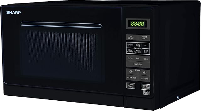 Sharp R272KM Solo Touch Control Microwave, 20 Litre capacity, 800W, Black