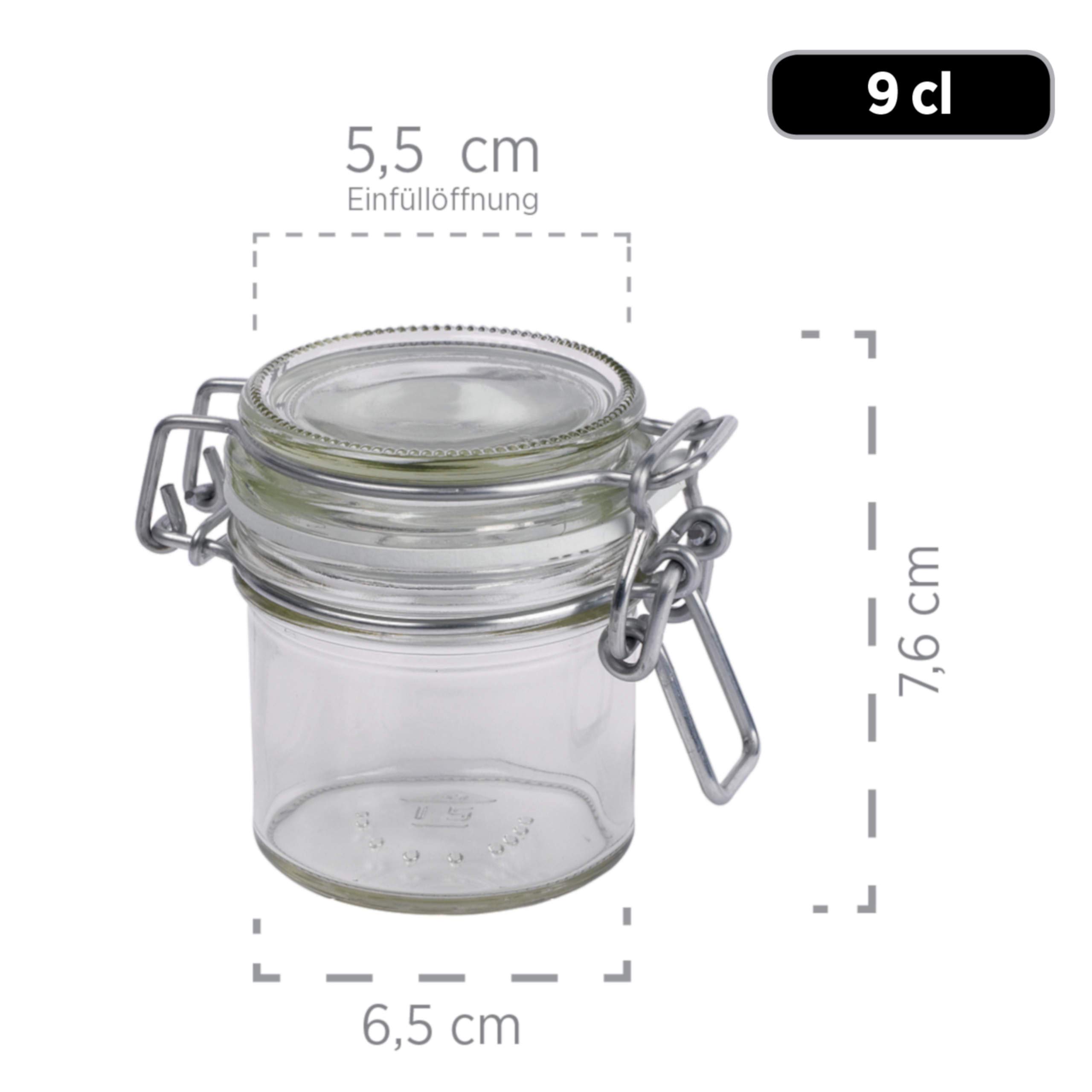 Gothika 925337 Bocal à Conserve Verre