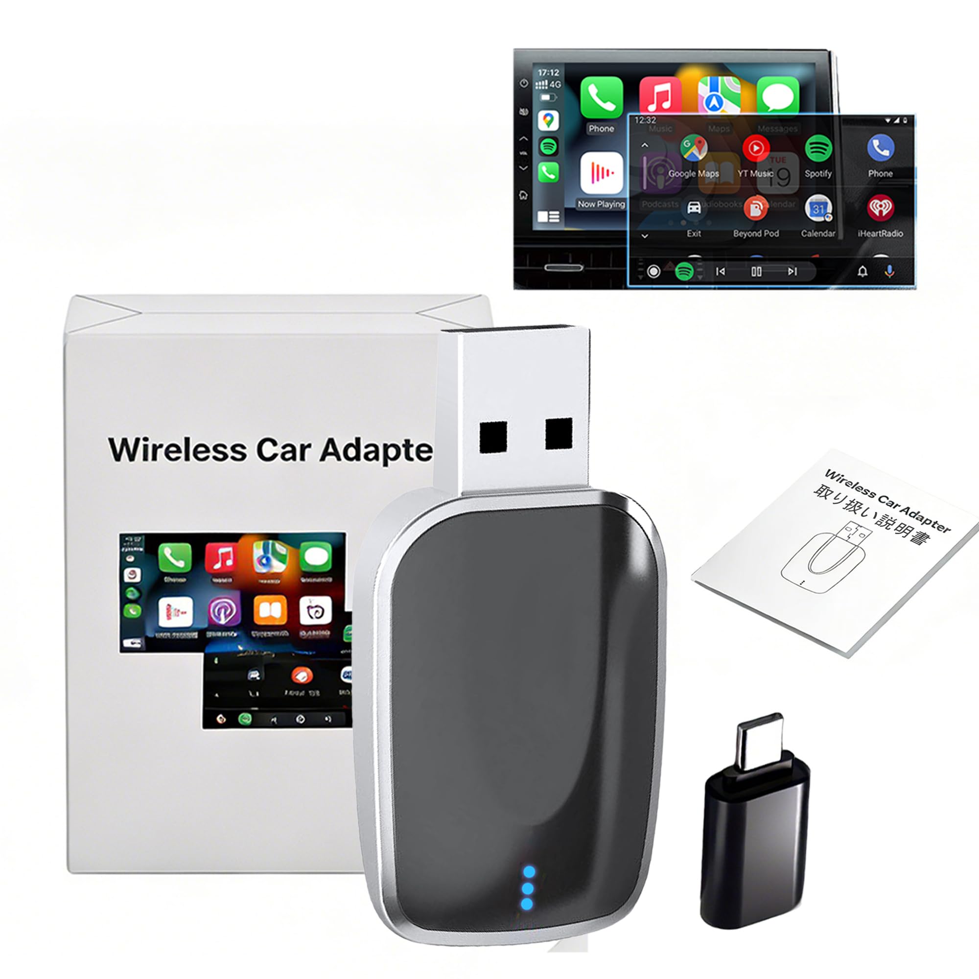 Car multimedia　新品未使用品 Linkifun™ L8 CarPlay Android 13 AI ボックス for BMW｜ID6・ID7・ID8