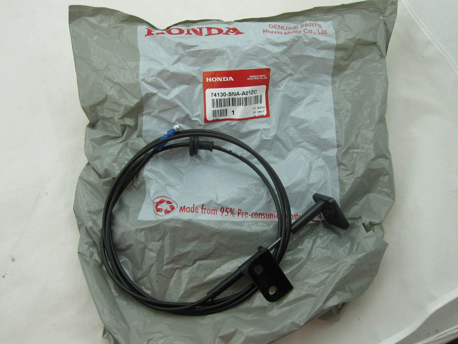 Amazon.com: Genuine Honda 74130-SNA-A01ZC Hood Wire Assembly