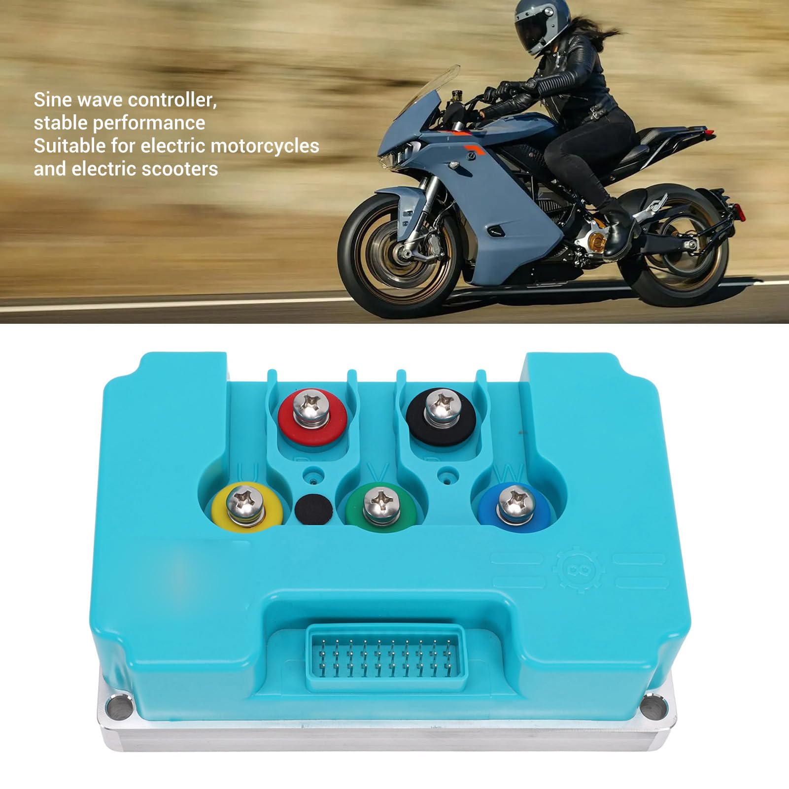 72V 680A Bezszczotkowy Sterownik Silnika Elektryczny Regulator Prędkości Motocykla BLDC prędkość Silnika do Skutera Elektrycznego z Chłodzeniem Wodnym ABS Czujnik Halla 100