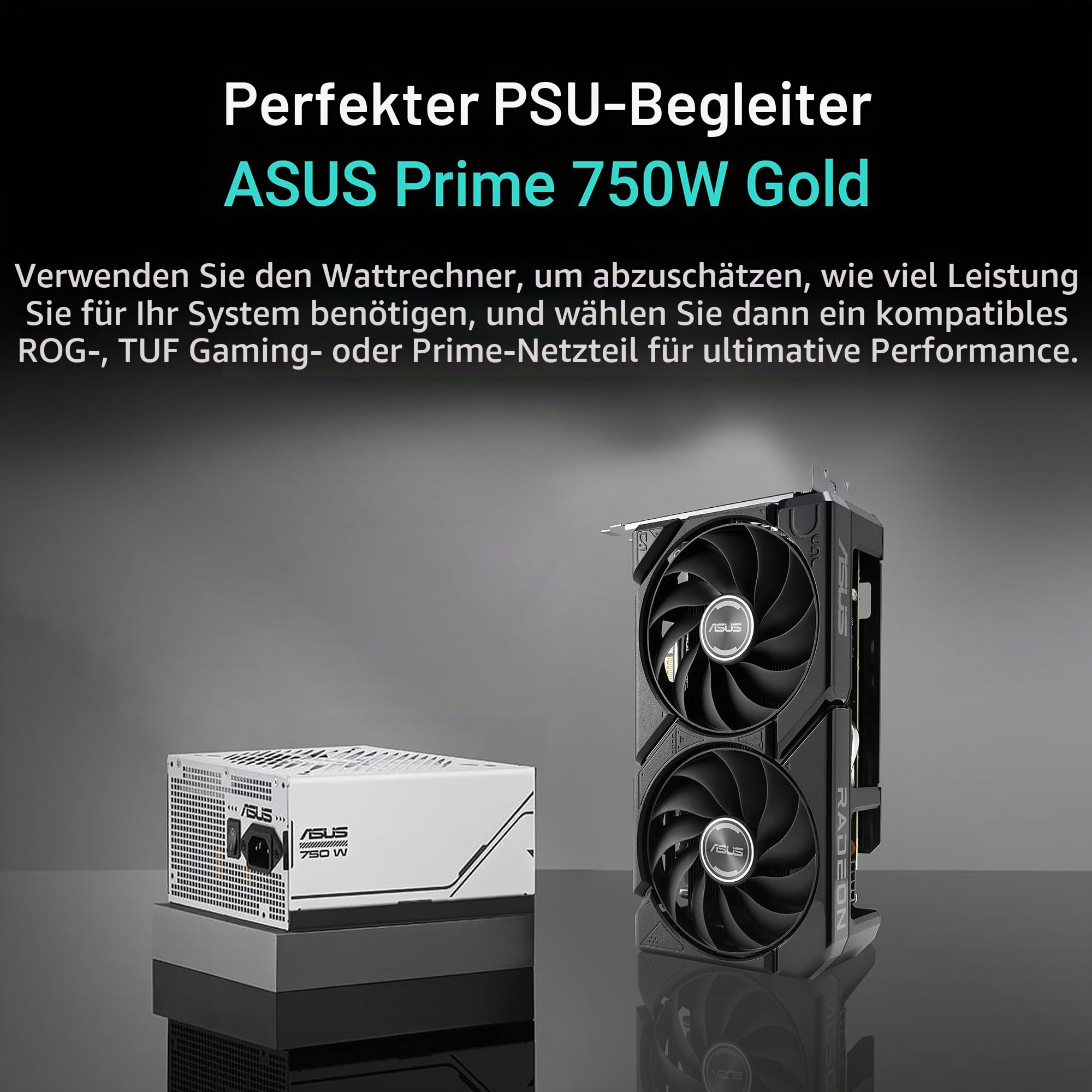 ASUS Dual Radeon RX 9060 XT 16GB GDDR6 Grafikkarte (PCIe 5.0, HDMI 2.1b, DisplayPort 2.1a, 2.5-Slot Design, Axial-Tech-Lüfterdesign, 0dB-Technologie und mehr)