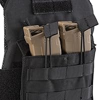 Vista 9 de Lancer Tactical Chaleco ligero para niños con placas de EVA para Airsoft Paintball al aire libre