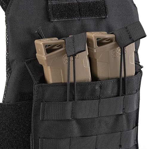 Miniatura 10 de Lancer Tactical Chaleco ligero para niños con placas de EVA para Airsoft Paintball al aire libreinterior