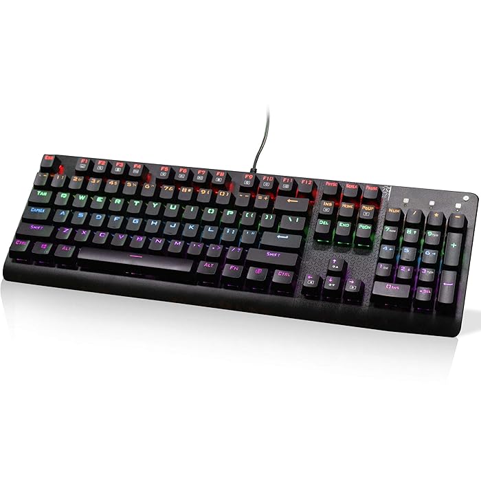 Buy EYOOSO Mechanical Keyboard K600 Red Switches 104 Keys Gaming