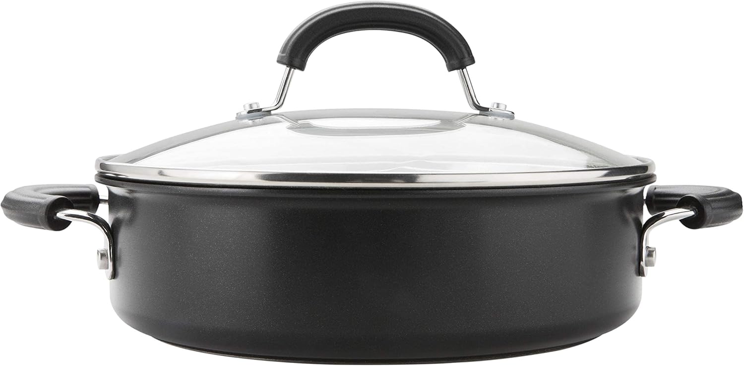 Circulon Total Non Stick Saute Pan with Lid 28cm Induction Suitable