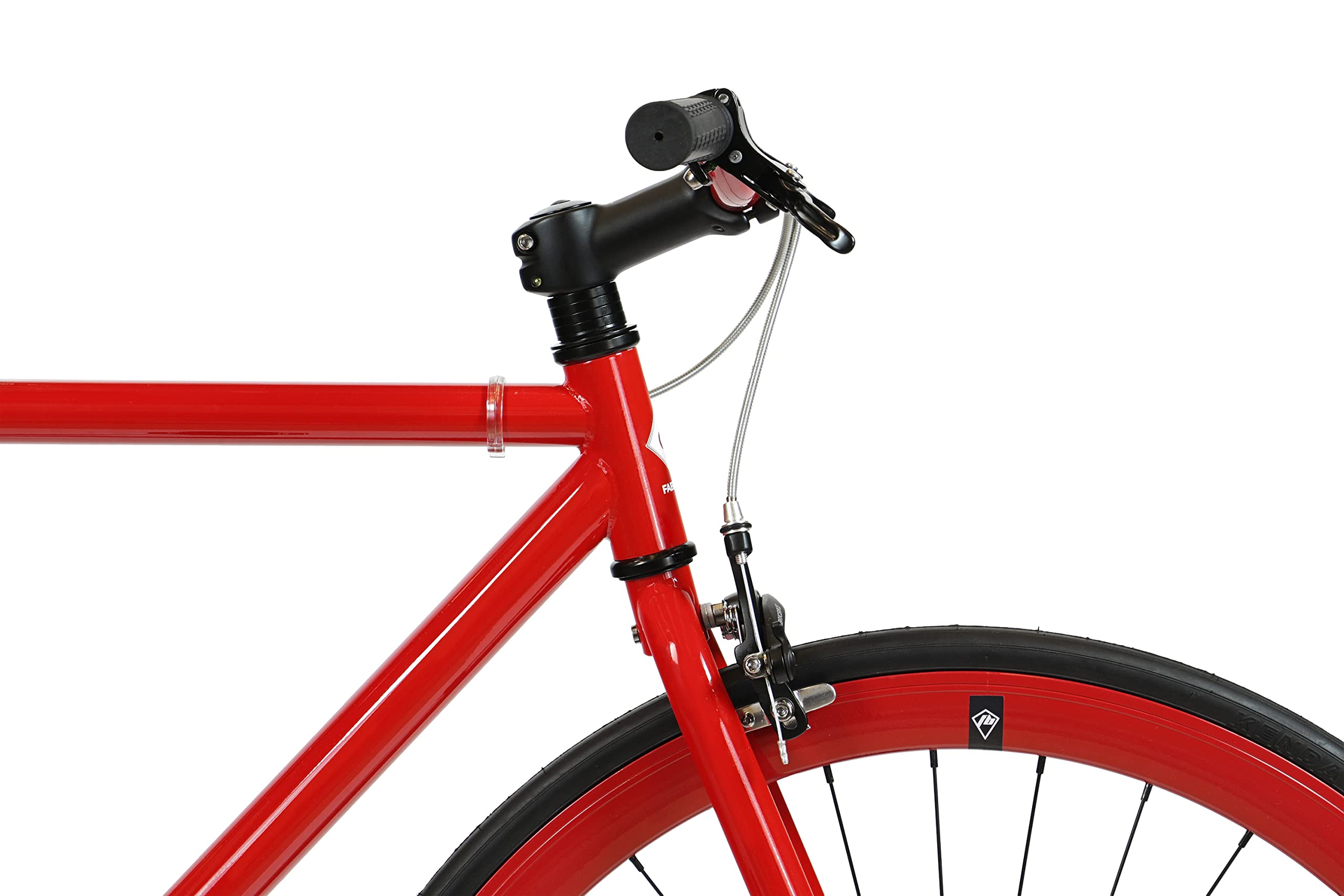 FabricBike Original - Bicicleta Fixed Gear Bike, Rueda 28 Pulgadas, Bicicleta de Piñón Fijo, Bici Single Speed, Cuadro Acero Hi-Ten, 10.45 kg (Talla M).