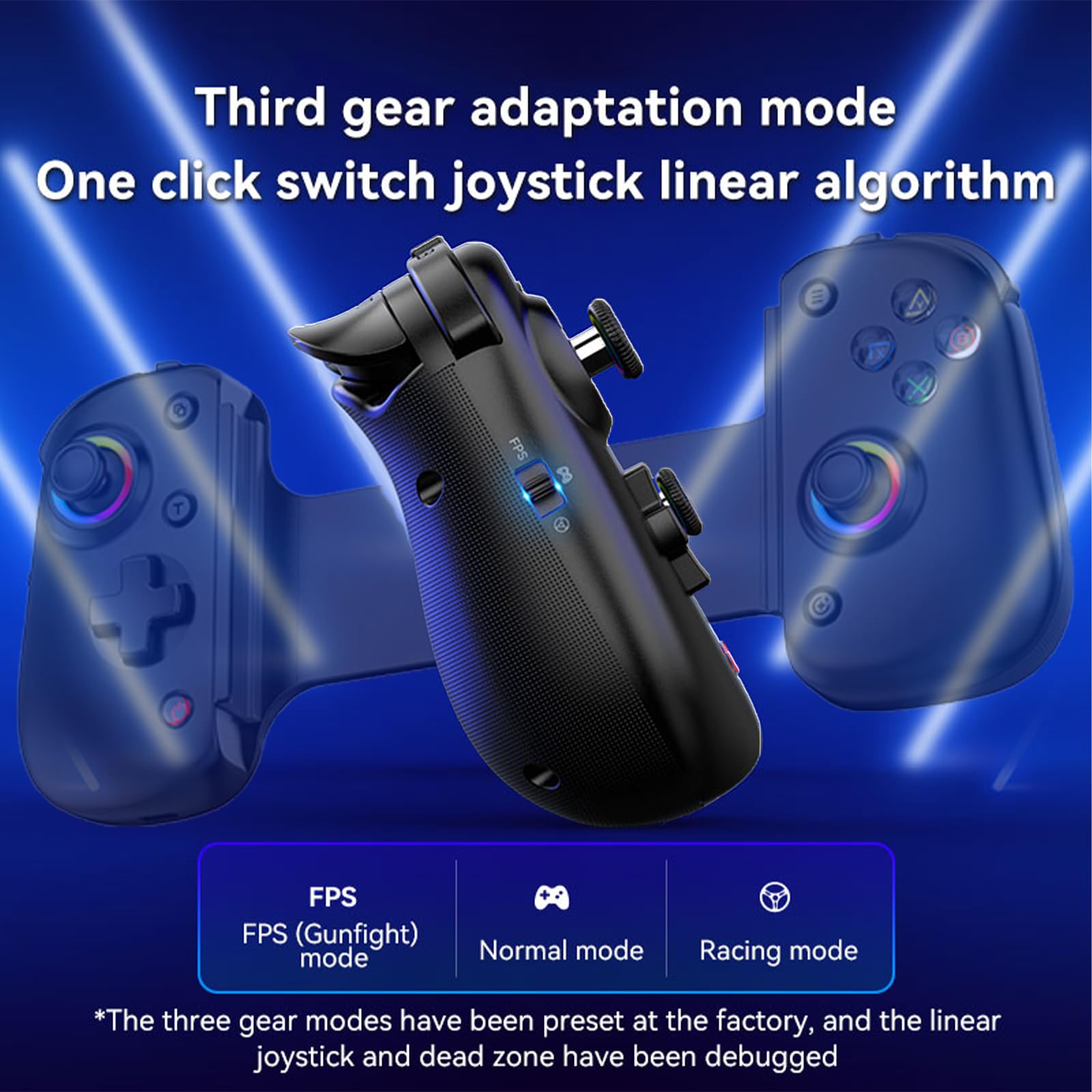 arVin Wireless Gamepad Controller for iPad(Support iPad Pro 13inch)/Tablet/iPhone/Android/Switch with Turbo/6-Axis Gyro/Vibration/Support Streaming on Xbox/PS4/PC/Cloud Gaming/COD Mobile