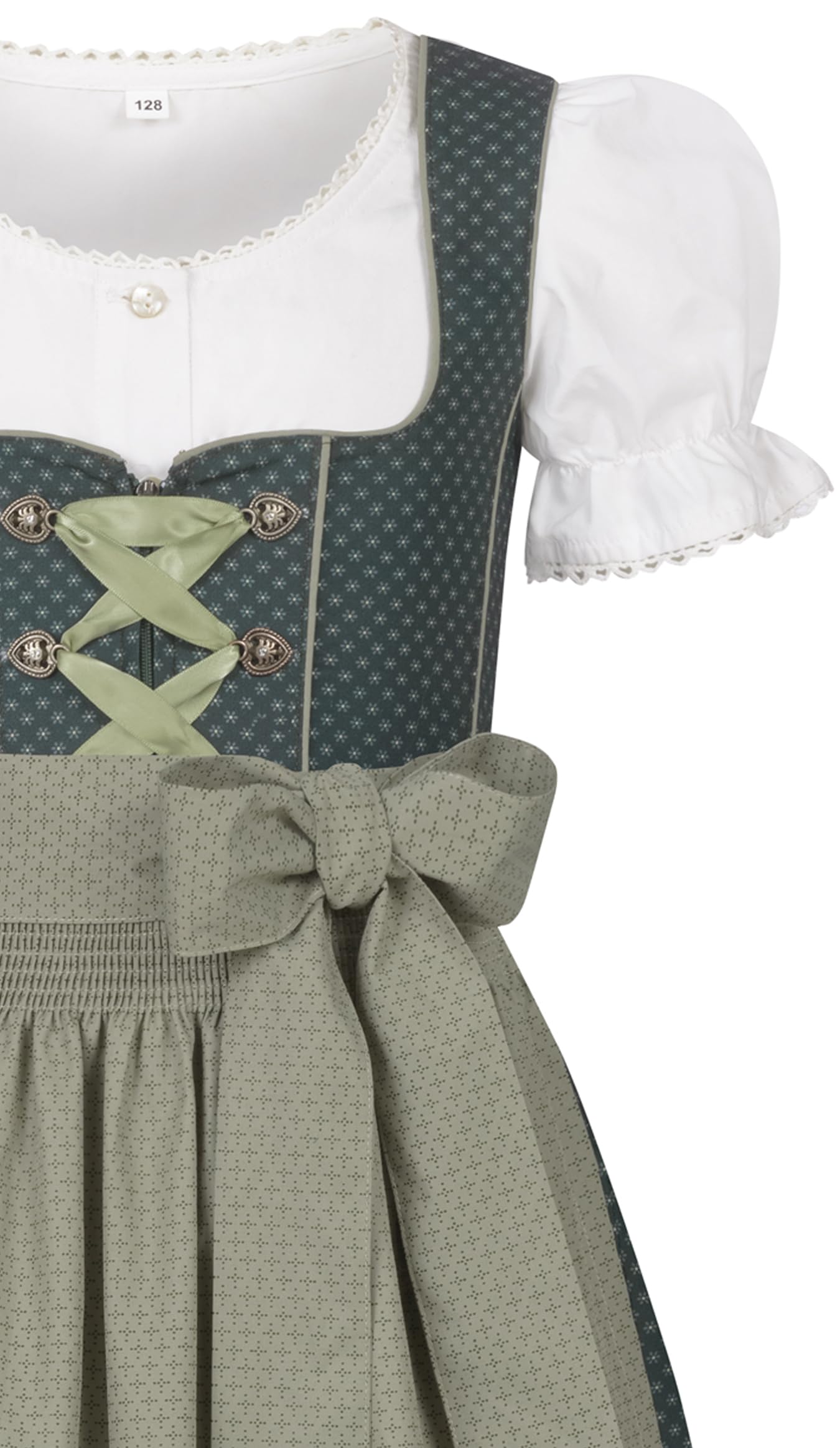 Nübler Kinderdirndl Petra in Grün