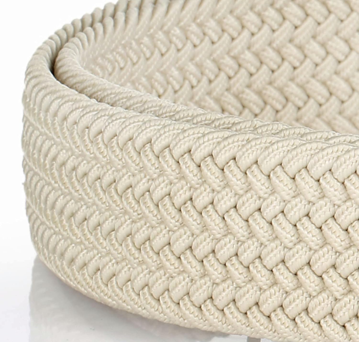 Elastic Braided Belt, 1 3/8", Woven Stretch Belt for Golf Casual Jeans Shorts Pants - Image 6