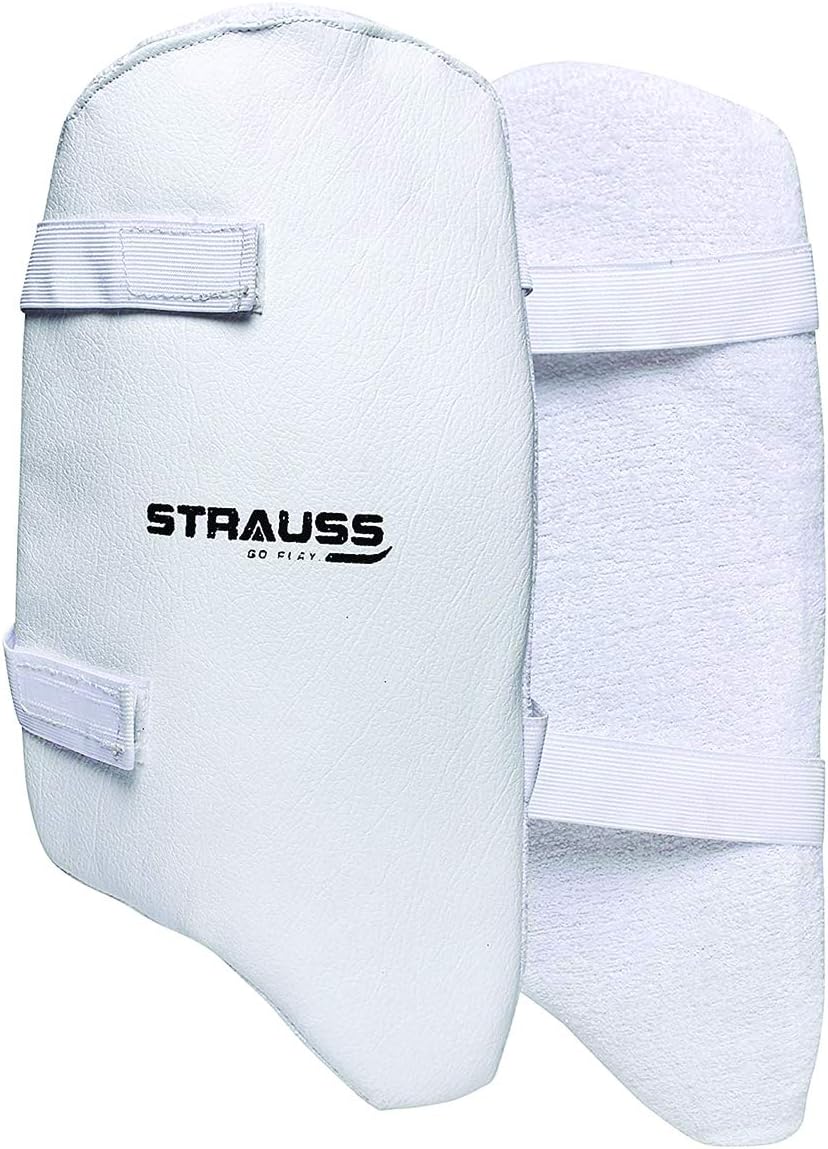 Strauss Super Lite Thigh Pad | Lightweight, Durable, and Comfortable Inner Thigh Guard | Ideal Cricket Protective Gear for Batsmen |Enhanced Performance and Safety