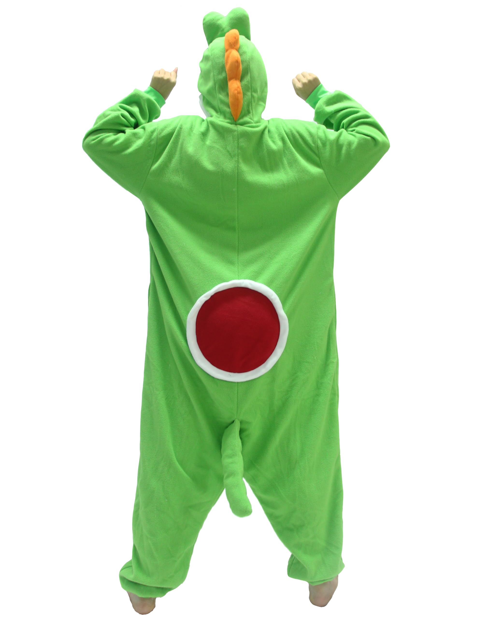 Pijama de Franela Yoshi Unisex para Adulto Mono de Animal para Mujer y Hombre Pijama Original de Noche,Disfraz Cosplay, Ropa de casa, Easter Pijamas