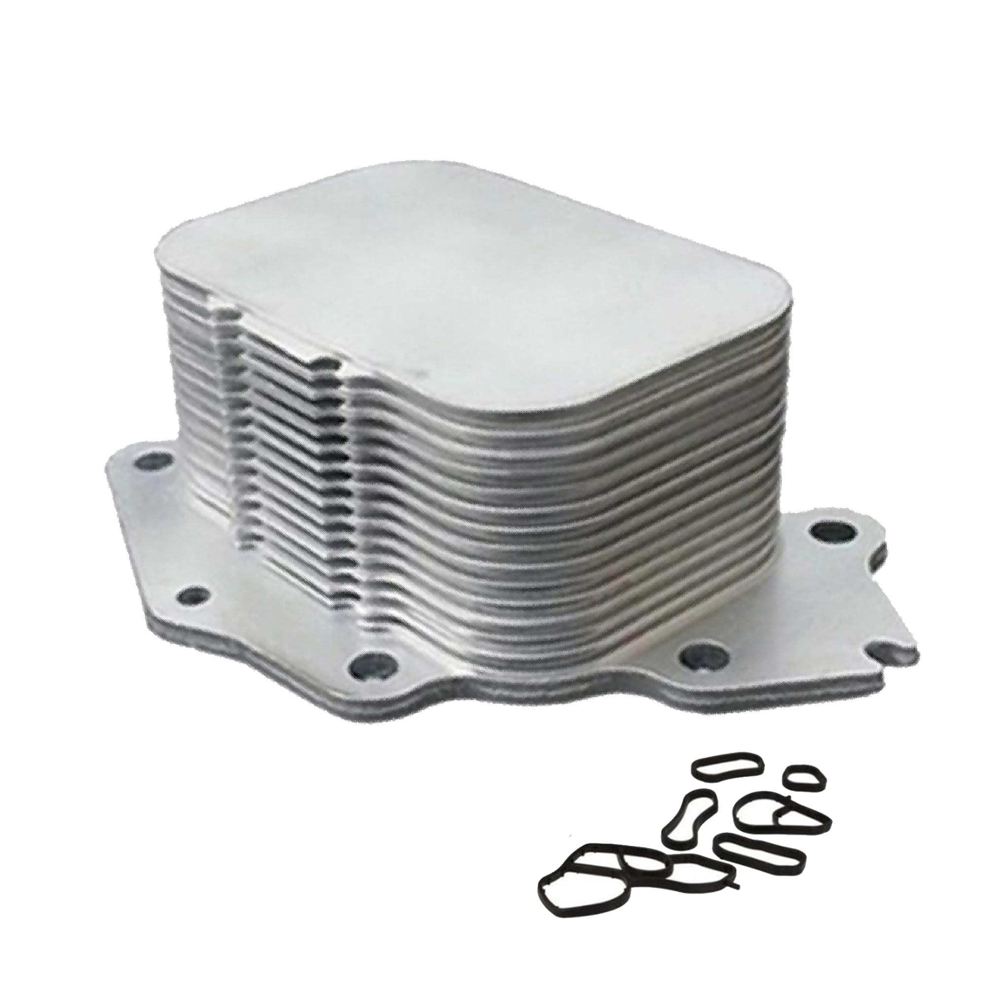 Partsline Radiateur Refroidisseur d'Huile compatible avec Berlingo, C3, C4, C5, DS3, DS4, DS5, Fiesta VI VII, Focus II III, 206, 207, 208, 3008, 307, 308, 5008, 508, Expert, Partner 1.6 HDi - 1103L0