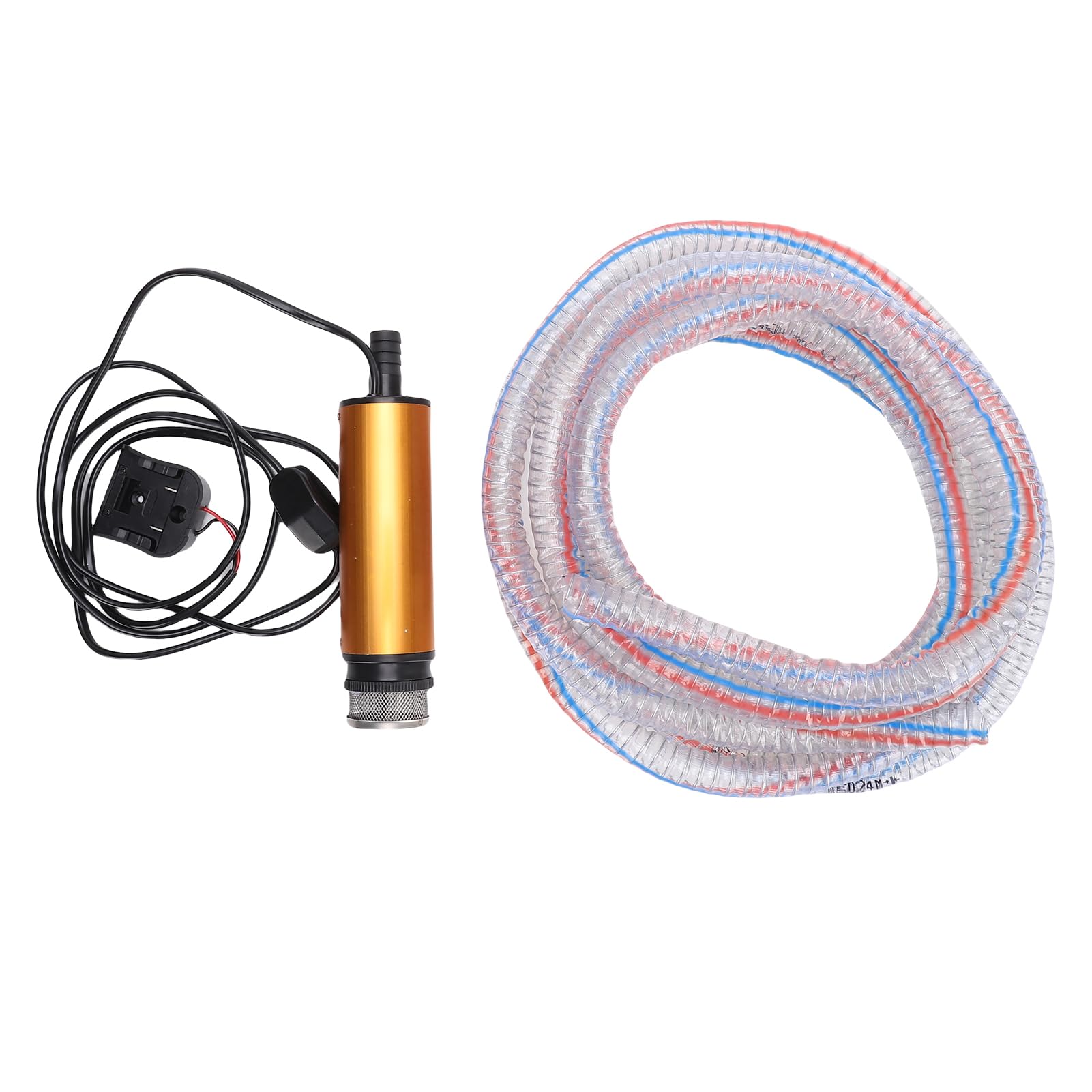 Generic Bomba de Agua Autocebante, Eficiente, 120W, Funciona con Pilas, para Riego Doméstico, Piscina, Cable de 4m
