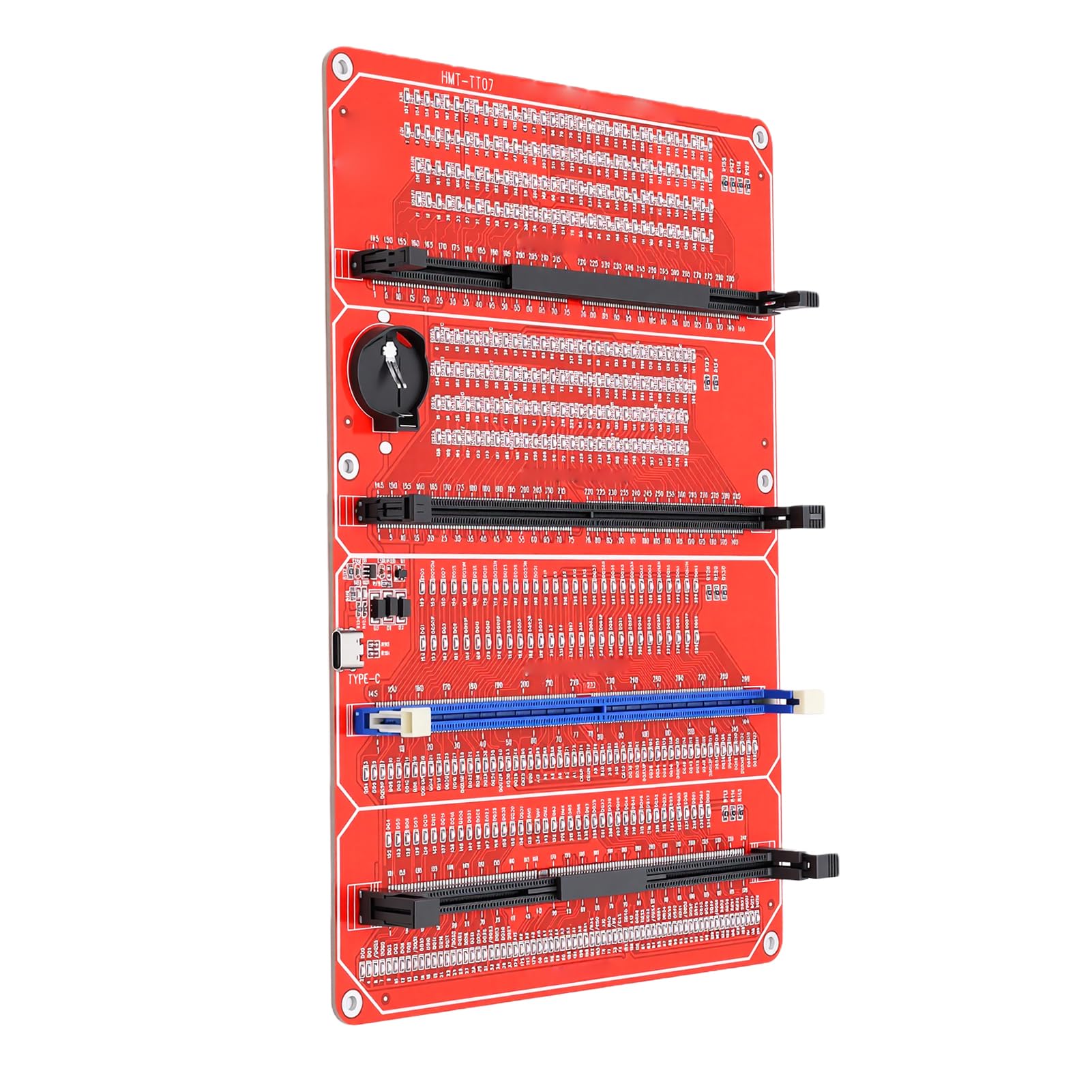 Tester pamięci RAM wskaźnik LED DDR3 DDR4 DDR5UDMM DDR5RDIMM analizator diagnostyczny dla komputerów stacjonarnych serwerowych