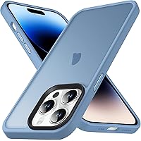 Anqrp Custodia serie Matt Zero per iPhone 14 Pro, sottile [Protezione militare e protezione