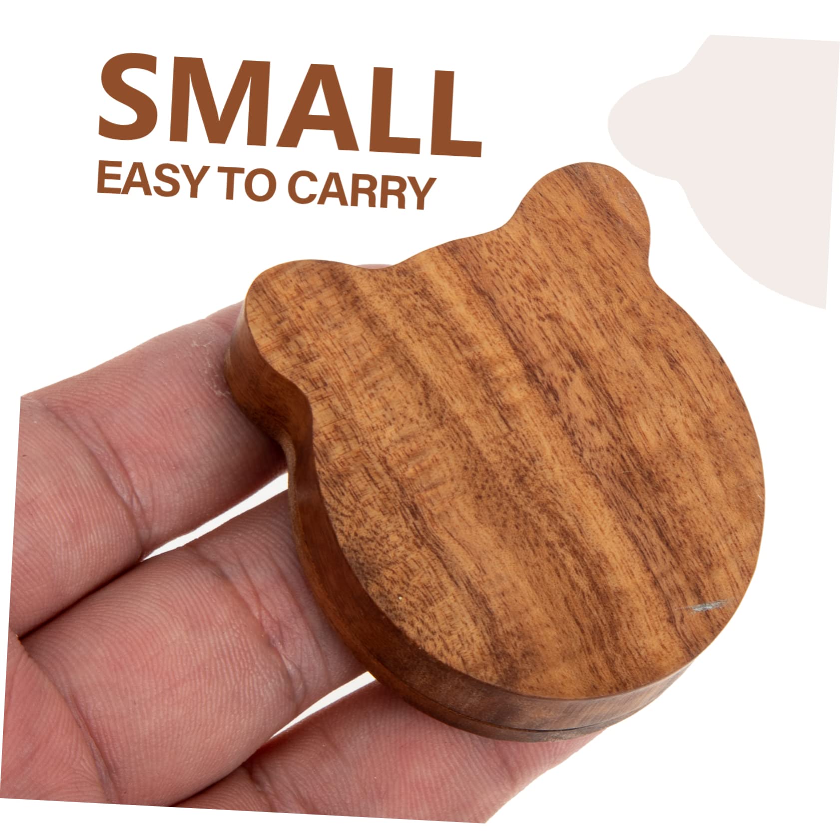 VICASKY 4sätze Holz-Gitarren-Picks Set Mit Praktischer Aufbewahrungsbox Robuste Plektren Für Gitarristen Für Akustik Gitarre Langlebige Holzqualität Inklusive Picks Leicht Und Tragbar