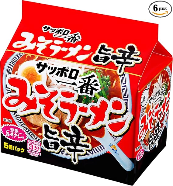 Amazon サッポロ一番 みそラーメン 旨辛 5個パック 510g 6個 サッポロ一番 ラーメン 通販 Amazon サッポロ一番 みそラーメン 旨辛 5個パック 510g 6個 サッポロ一番 ラーメン 通販