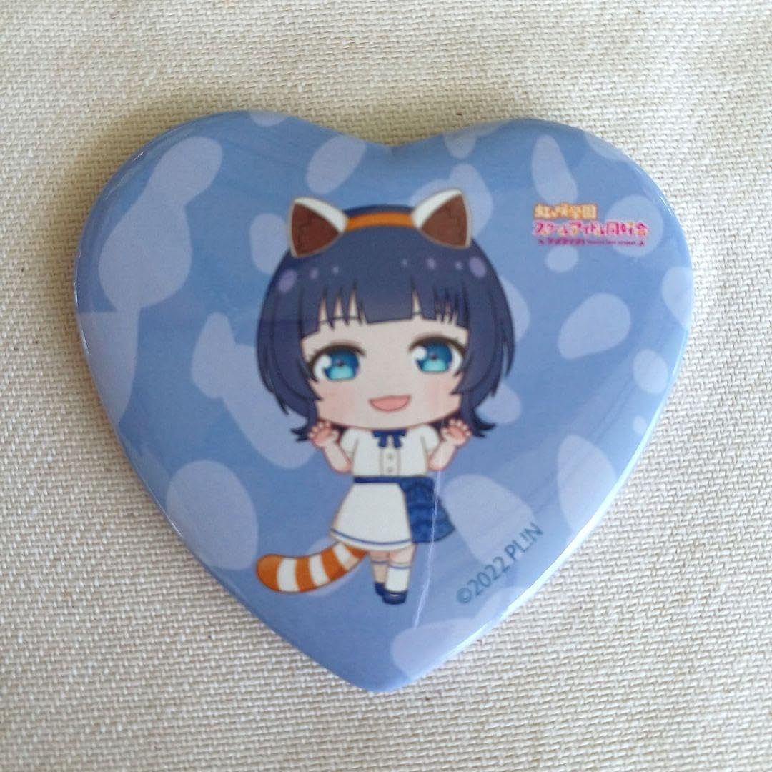 ラブライブ！ニジガク 東武動物公園コラボ ちびキャラ ハート型
