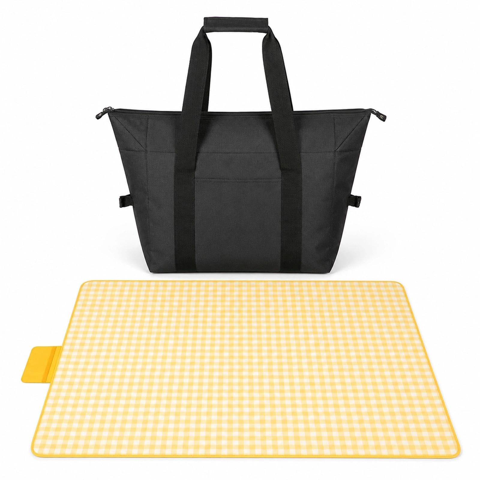 2 PCS 20L Insulated Cooler Bag Picnic Blanket Set. Cool Bag Insulated Bags