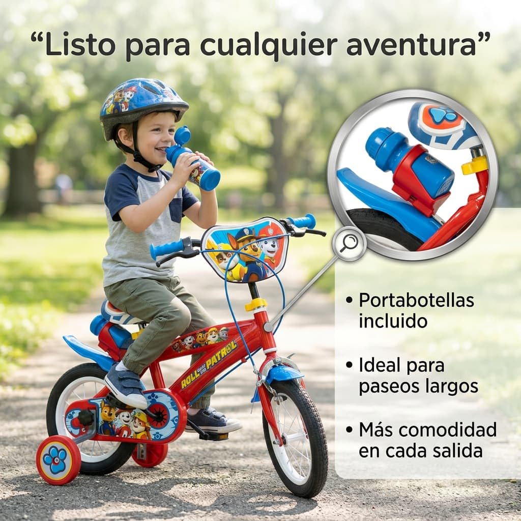TOIMSA Bicicleta 12" Paw Patrol