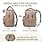 Qualyphant Large Diaper Bag Backpack for Two Kids Twins - Expandable Baby Bag (26-36L), Dual Big Compartments - Includes Changing Pad & Stroller Straps, Unisex Premium Khaki