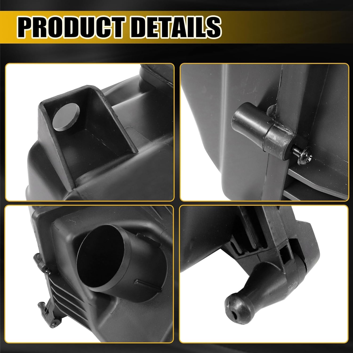 GXARTS Air Filter Housing Engine Cleaner Box 68290594AB Compatible with Jeep Cherokee 2016 2017 2018