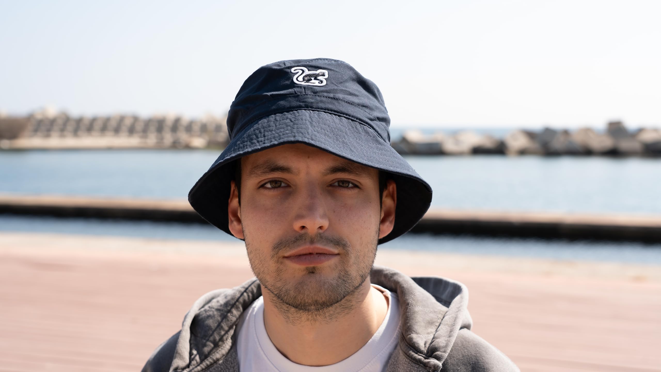 Surf Monkey Bucket Hat Gorro de Pescador Hombre/Mujer sin Cuerda - regulador de tamaño